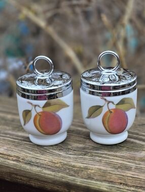 Royal Worcester Evesham Egg Coddlers